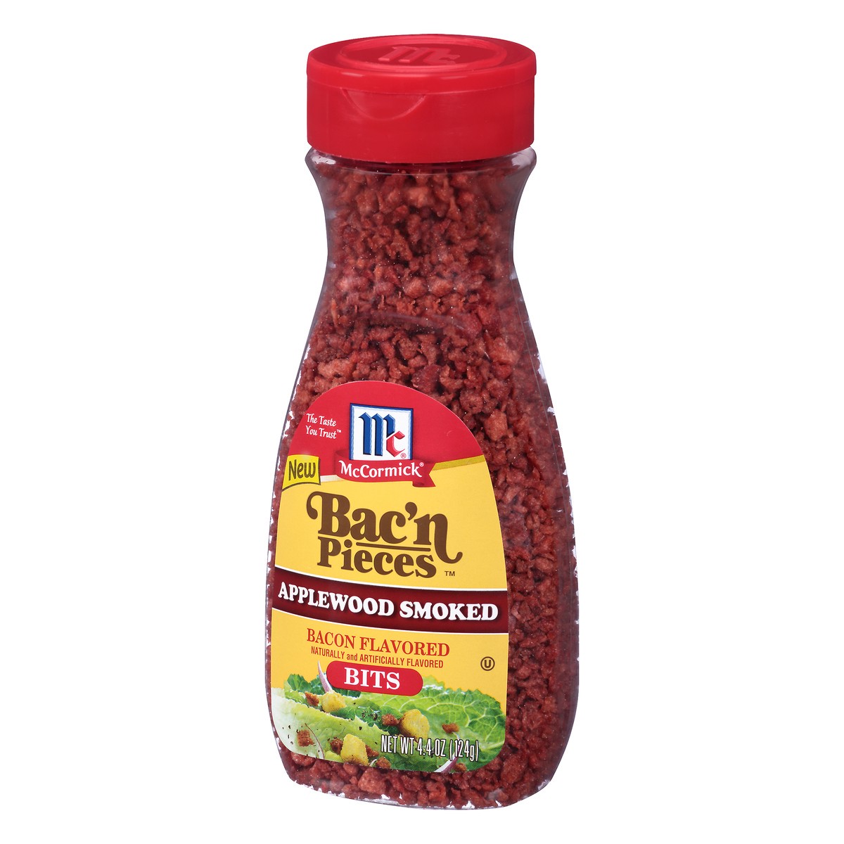 slide 8 of 10, McCormick Imitation Peppered Bacon Bits, 4.4 oz, 4.4 oz