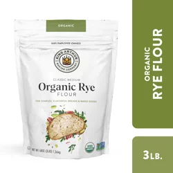 King Arthur Baking Organic Classic Medium Rye Flour 48 oz