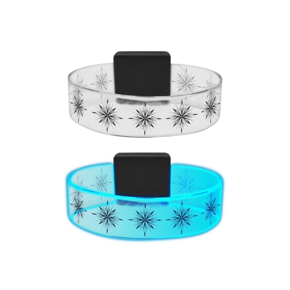 slide 1 of 1, Pti Group Frozen Plastic Led Light Up Wristband, 4 ct