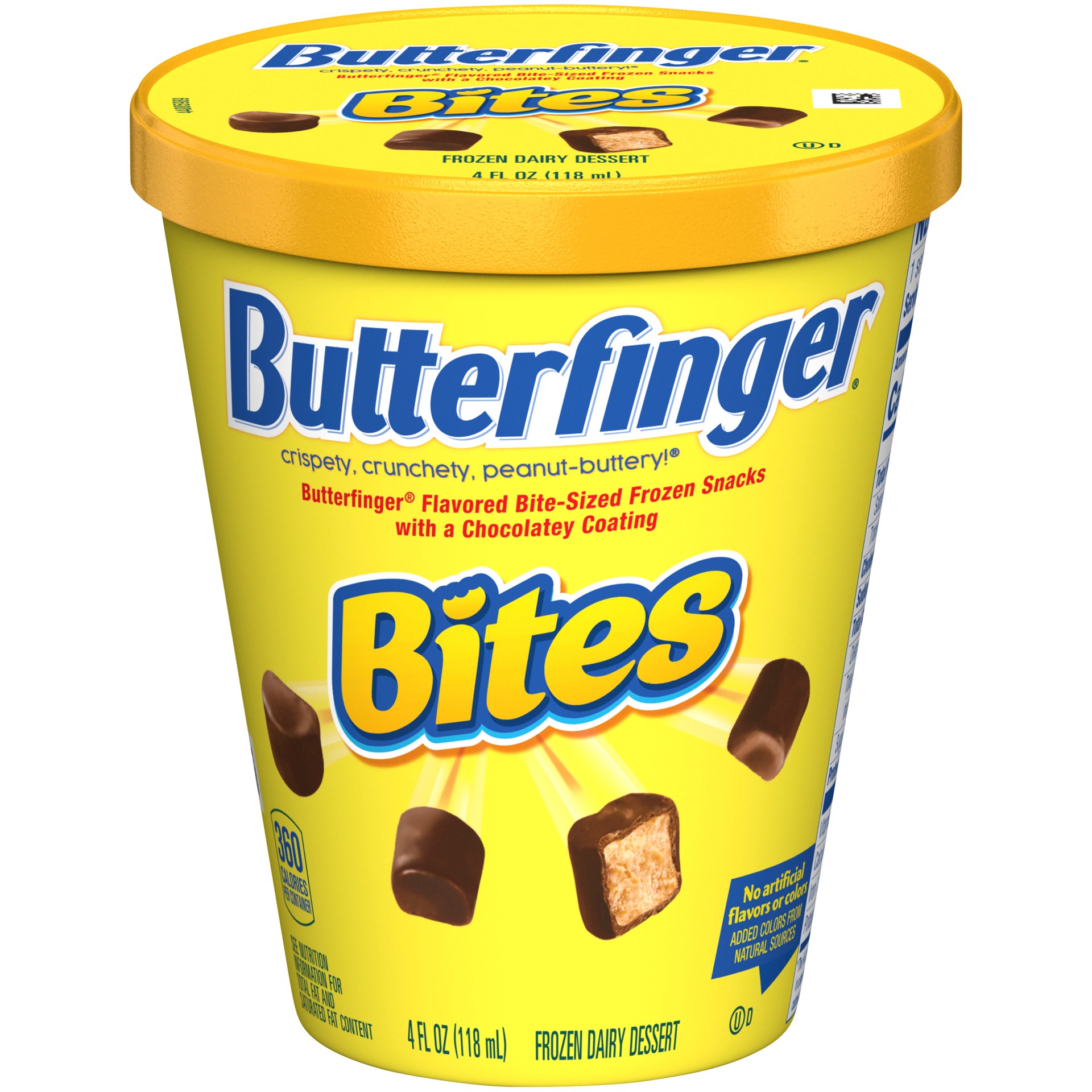 slide 1 of 2, Butterfinger Bites Frozen Dairy Dessert, 1 ct