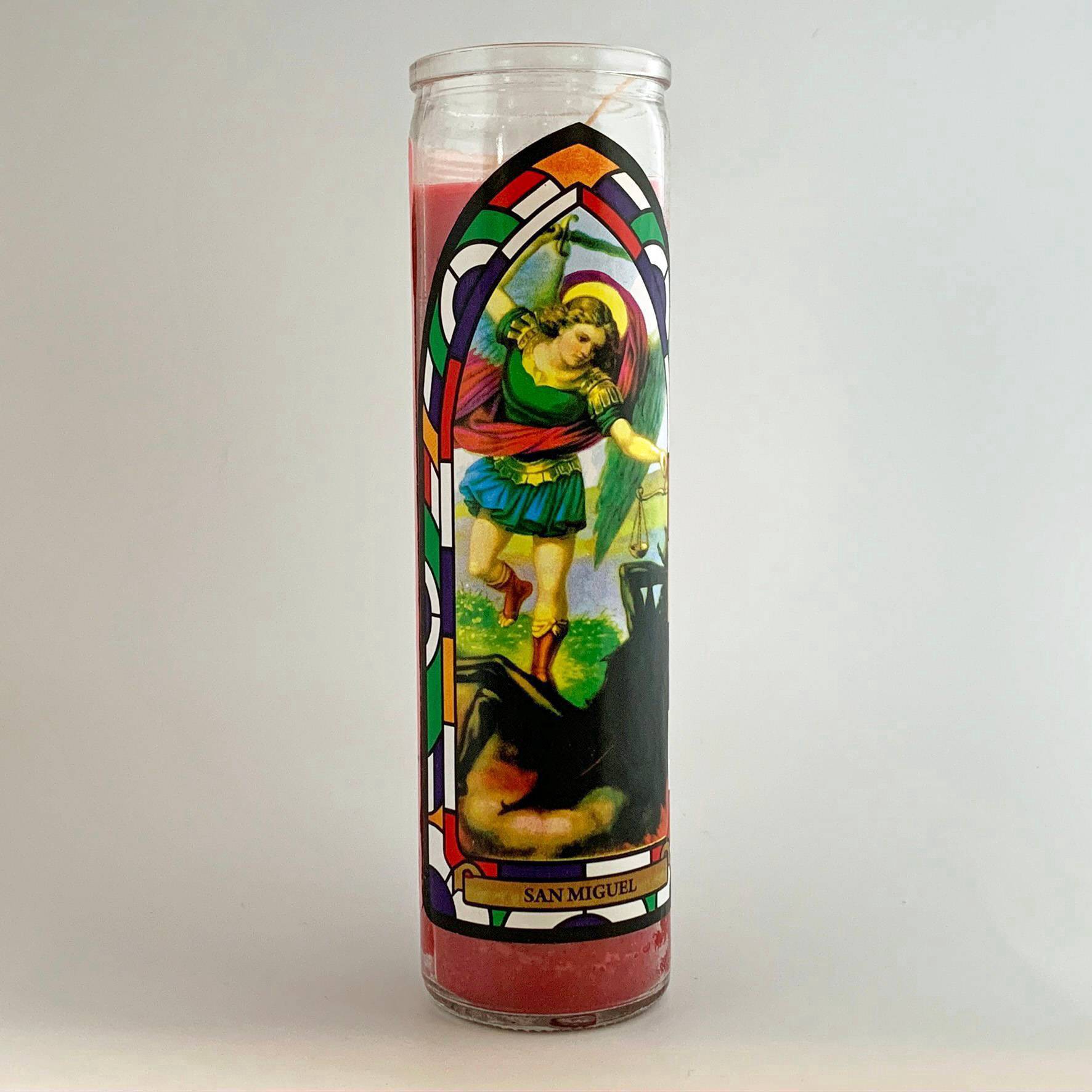 slide 2 of 7, Continental Candle Candle San Miguel Archangel, 1 ct