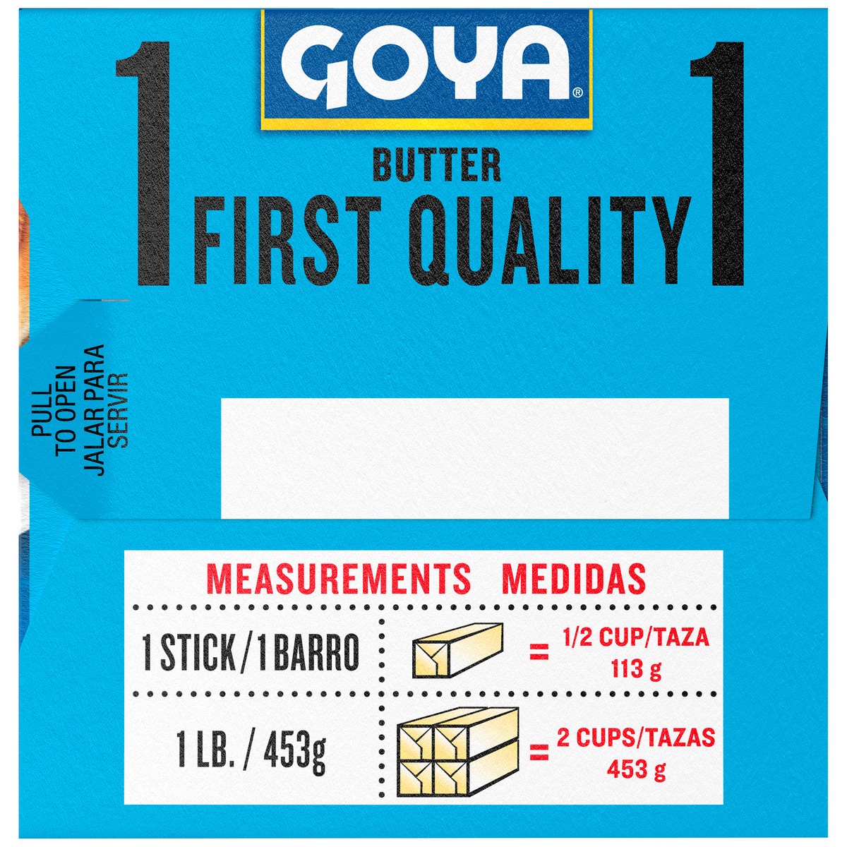 slide 6 of 9, GOYA Salted Butter Sticks, 1 LB Pack, 4 ct