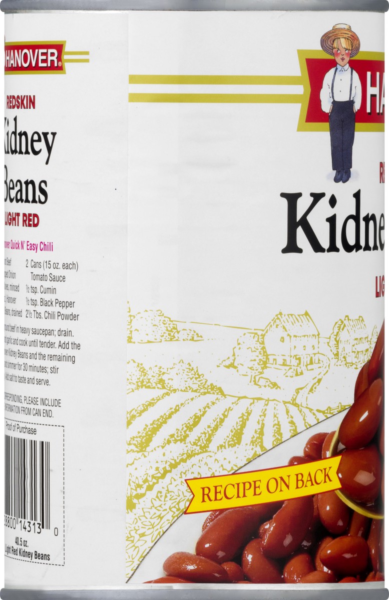 slide 4 of 13, Hanover Kidney Beans Light Red - 40.5 OZ, 40.5 oz