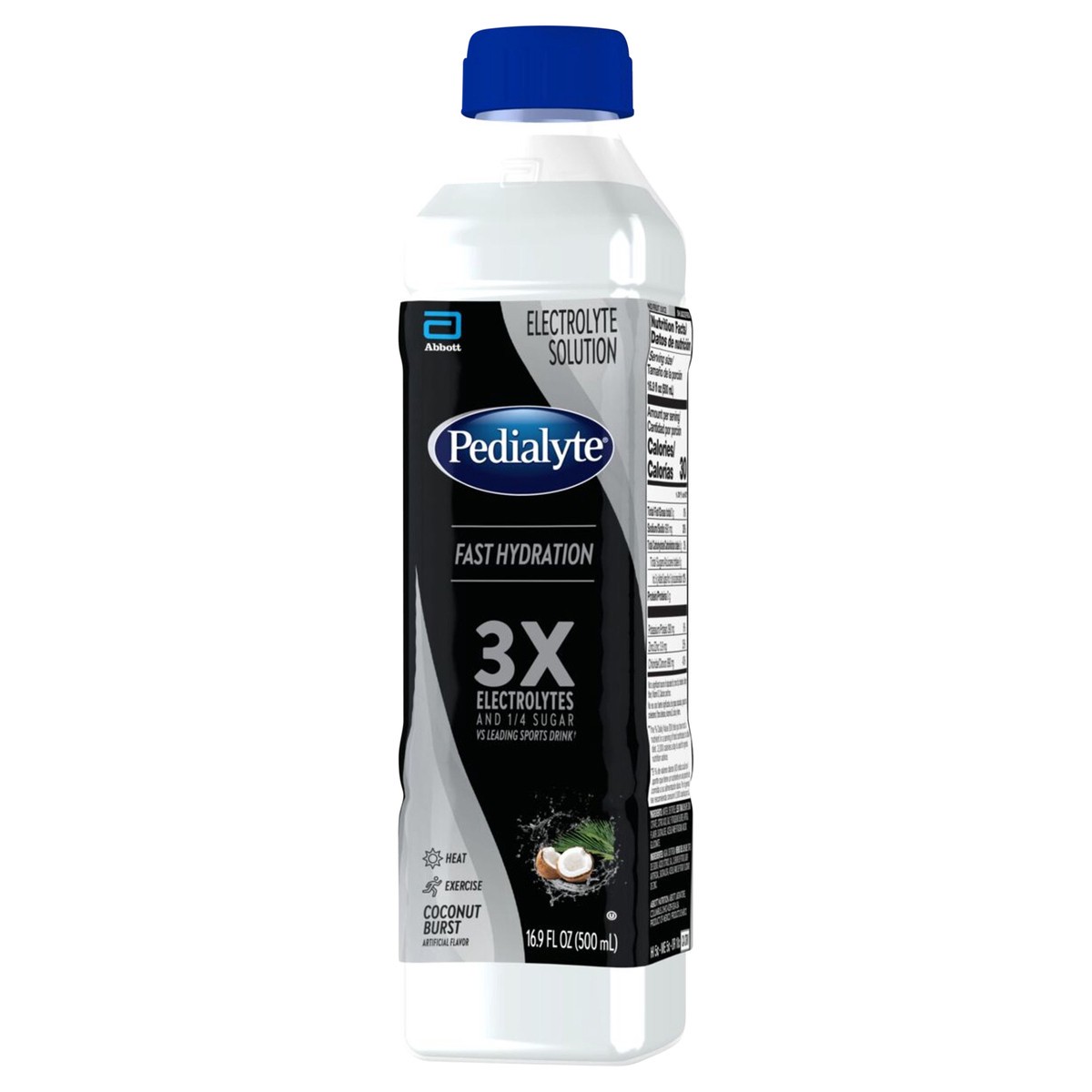 slide 4 of 4, Pedialyte Electrolyte Solution Coconut Ready-to-Drink - 16.9 fl oz, 500 ml