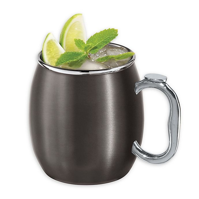 slide 1 of 2, Oggi Moscow Mule Mug - Slate Grey, 1 ct