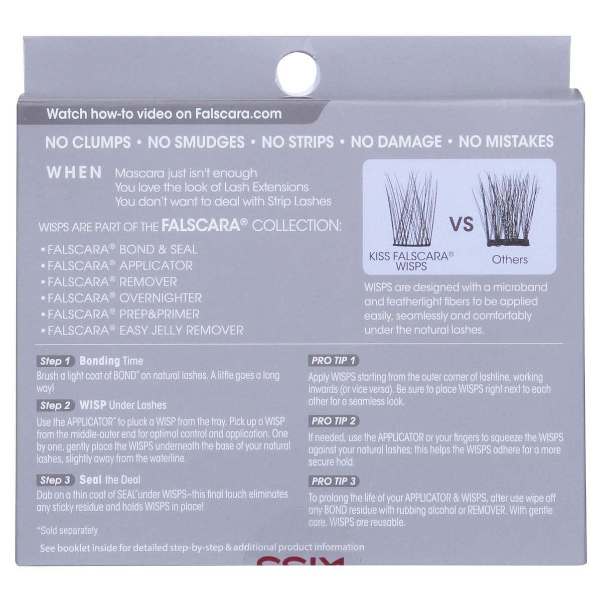 slide 9 of 13, Kiss Falscara 3D Faux Mink Lashes 1 ea, 1 ct