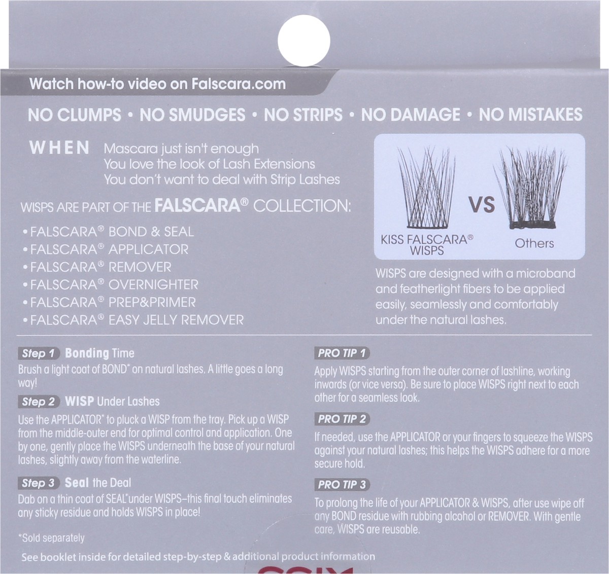 slide 11 of 13, Kiss Falscara 3D Faux Mink Lashes 1 ea, 1 ct