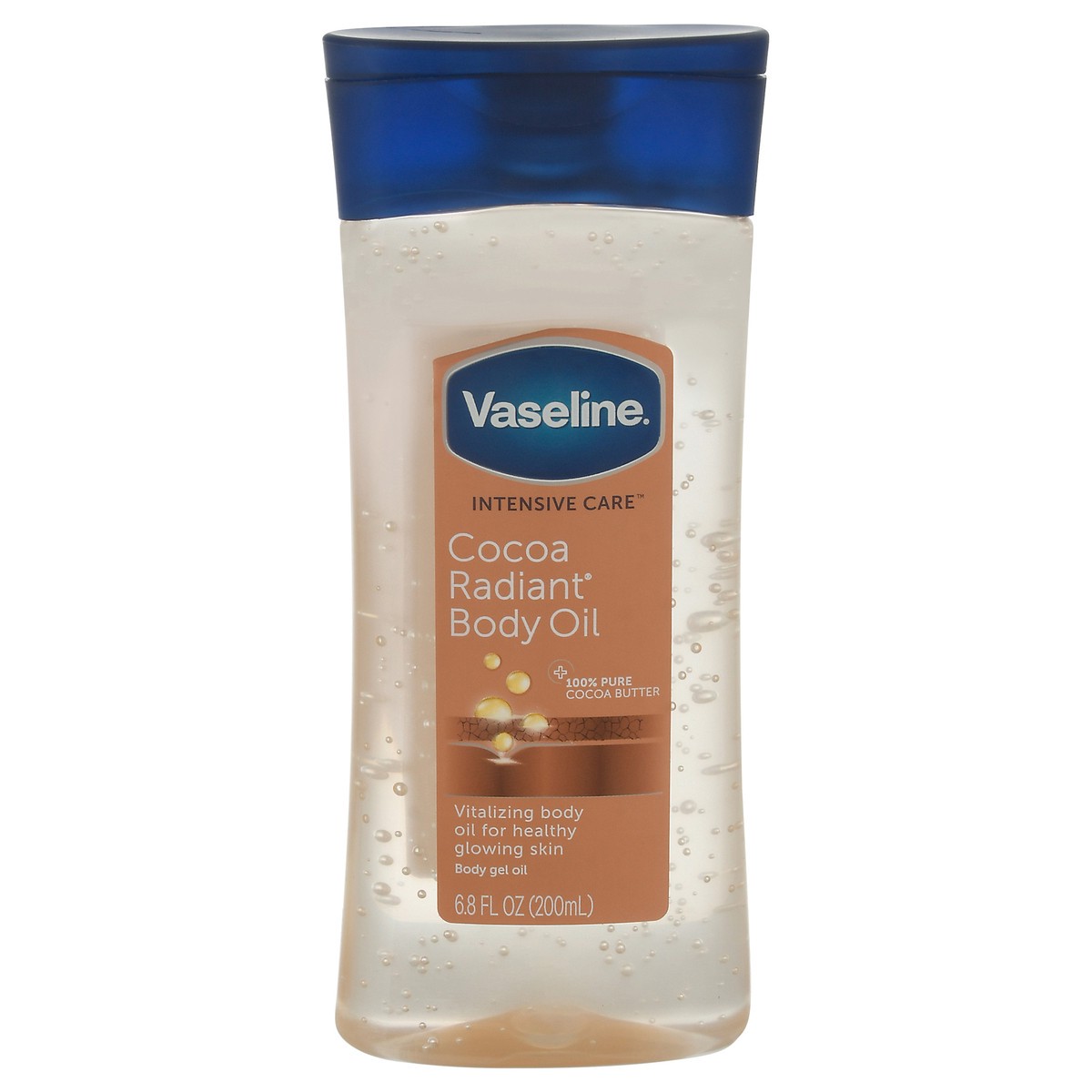 Vaseline Intensive Care Cocoa Radiant Body Gel Oil Scented - 6.8 Fl Oz :  Target