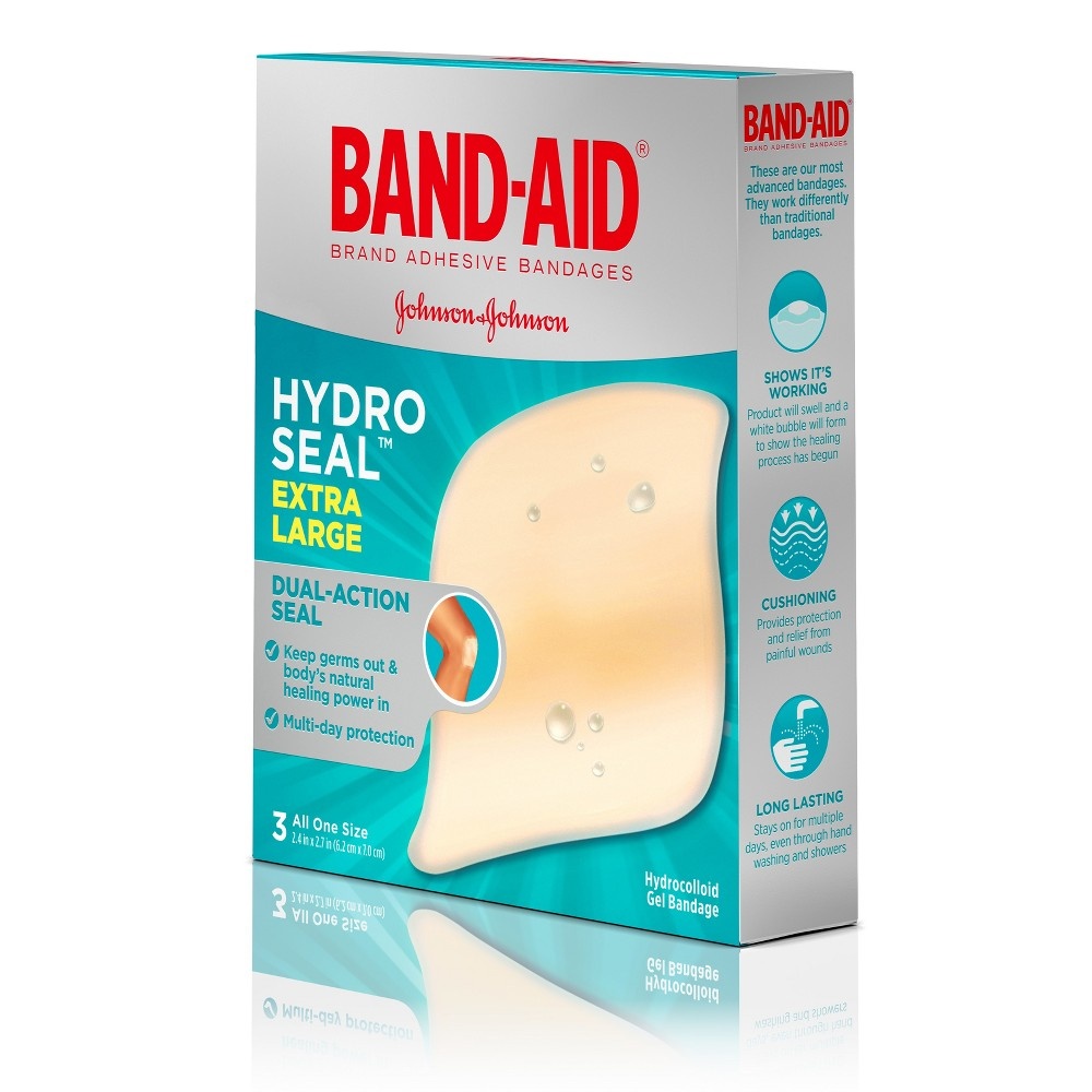BANDAID Hydro Seal Extra Large Adhesive Bandages Shipt