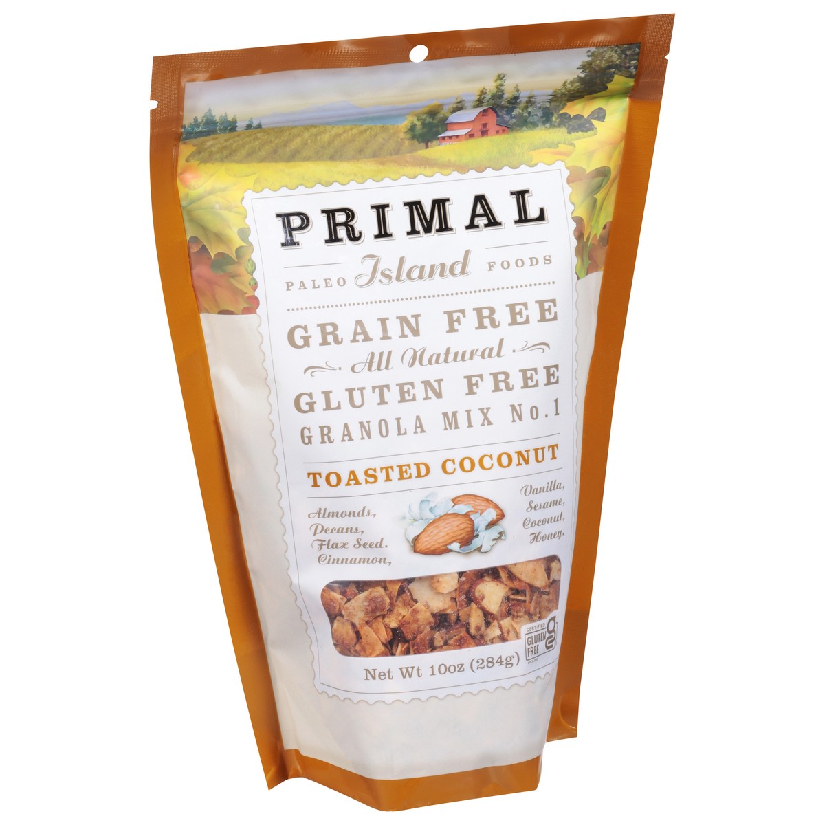 slide 4 of 11, Primal Toasted Coconut Granola Mix 10 oz,