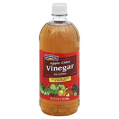 slide 1 of 1, Hill Country Fare Apple Cider Vinegar, 32 oz
