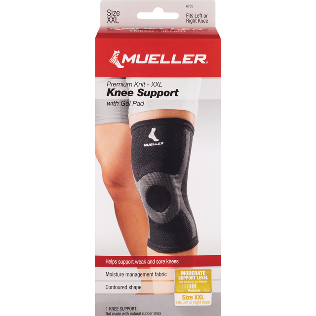 slide 1 of 1, Mueller Prem Knee Supportm Xl/Xxl, 1 ct