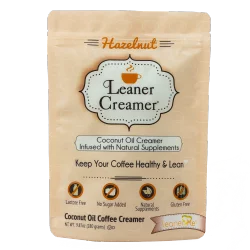 Leaner Creamer Hazelnut Coconut Oil Coffee Creamer - 9.87 oz