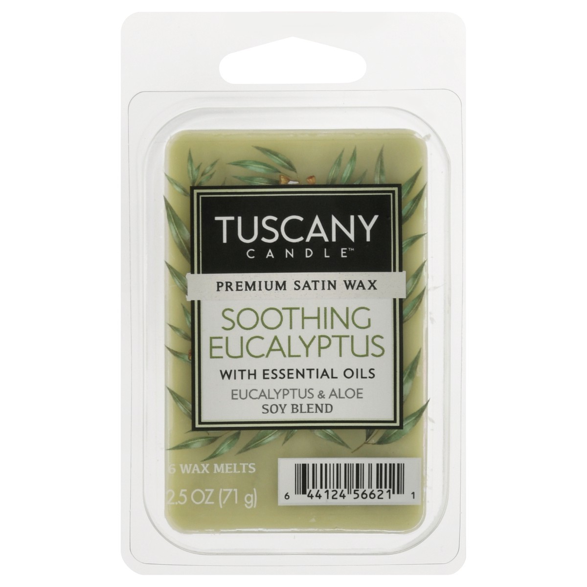 slide 1 of 9, Tuscany Candle Eucalyptus Wax Melt Soothing, 2.5 oz