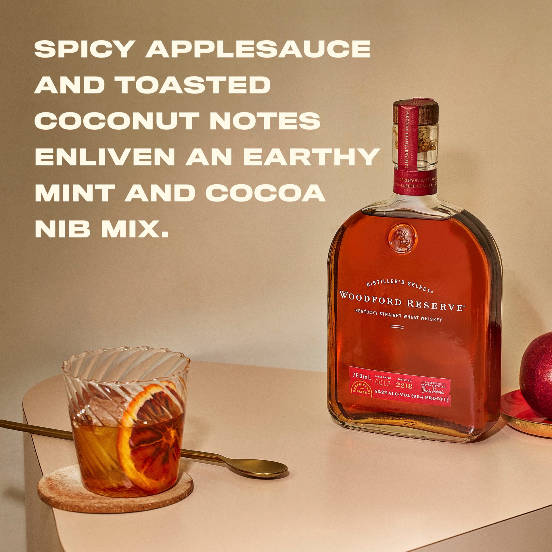 slide 6 of 9, Woodford Reserve Kentucky Straight Wheat Whiskey 750 ml, 750 ml