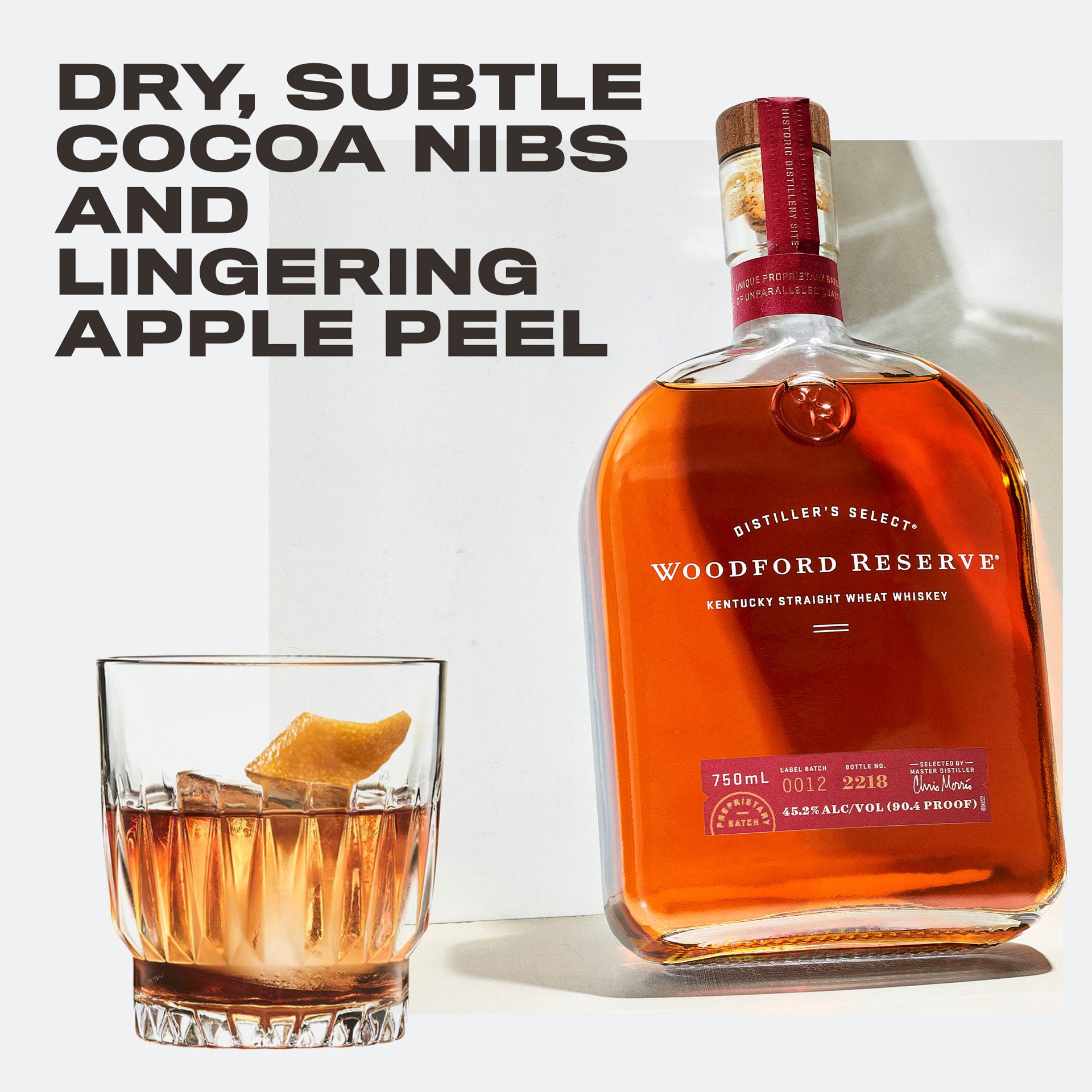 slide 4 of 9, Woodford Reserve Kentucky Straight Wheat Whiskey 750 ml, 750 ml