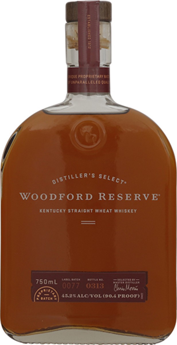 slide 1 of 9, Woodford Reserve Kentucky Straight Wheat Whiskey 750 ml, 750 ml