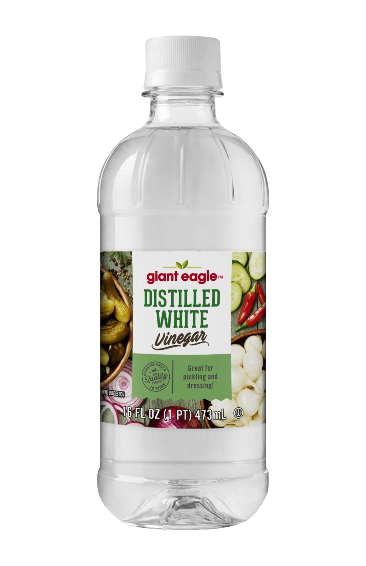 Giant Eagle Distilled White Vinegar 16 oz Shipt