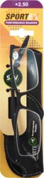Sportex Performance Readers +2.50 Eyeglasses 1 ea Card
