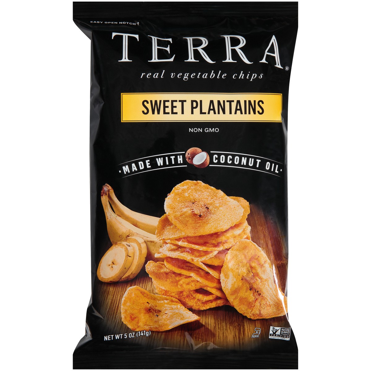 slide 3 of 7, Terra Sweet Plantains Real Vegetable Chips 5 oz. Bag, 5 oz