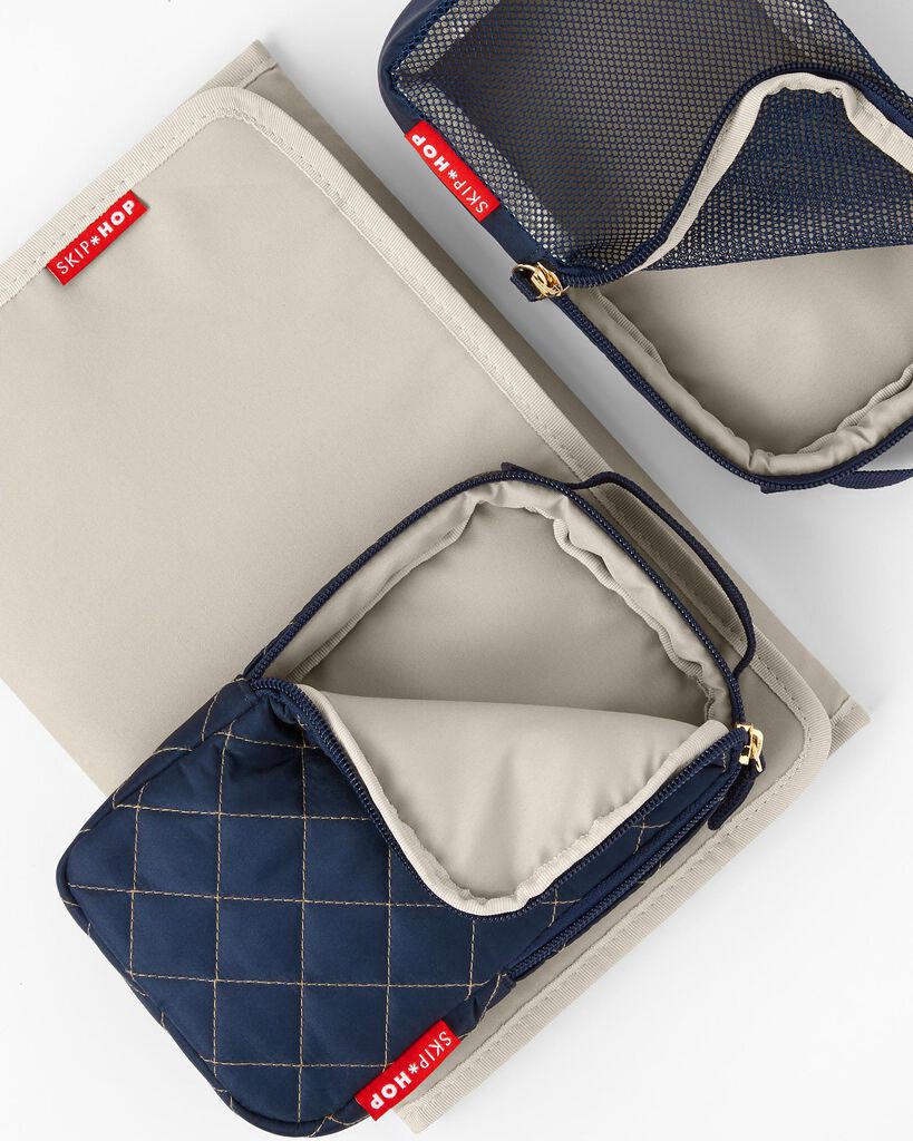 slide 9 of 12, Skip Hop Forma Diaper Backpack - Navy, 1 ct