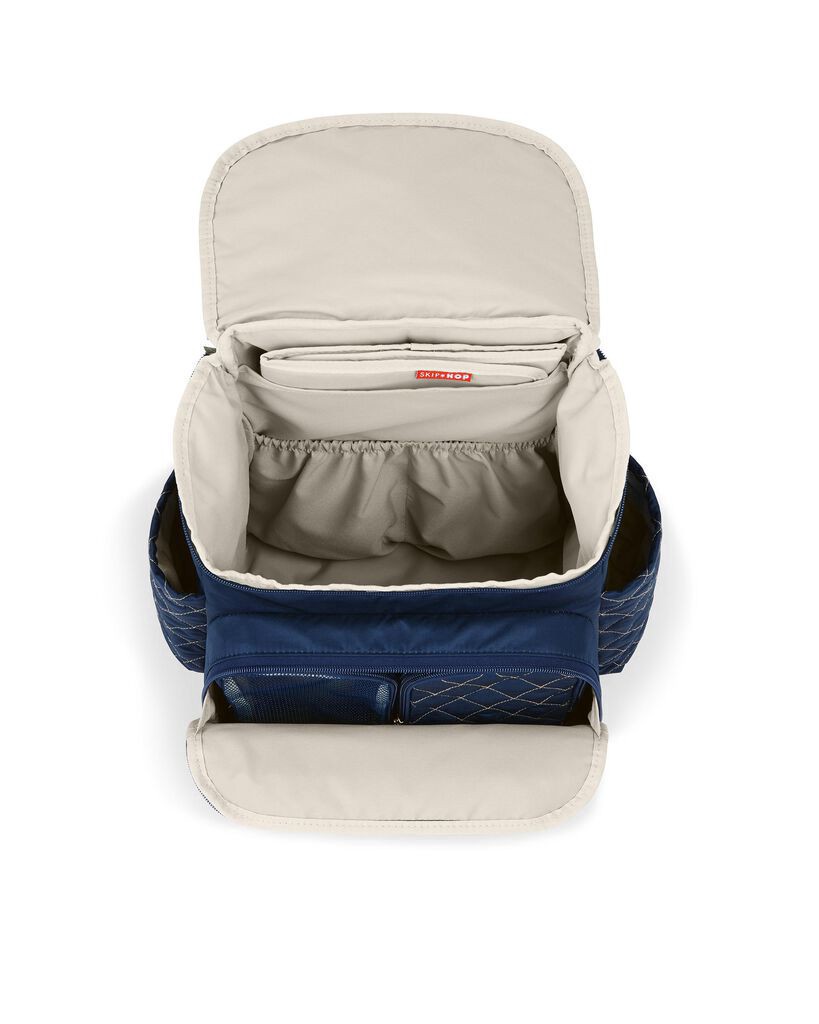 slide 6 of 12, Skip Hop Forma Diaper Backpack - Navy, 1 ct