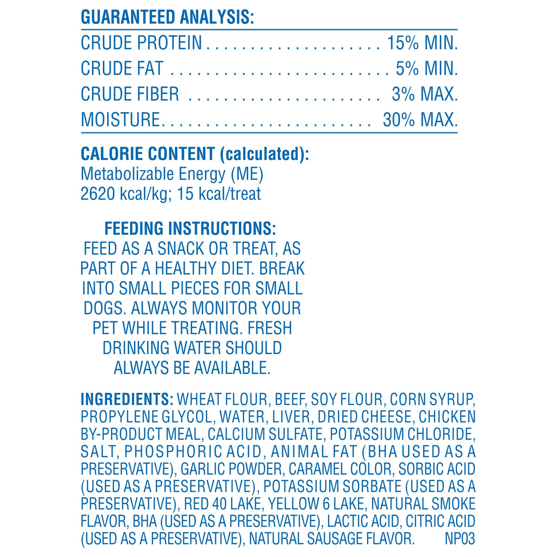 slide 2 of 6, Canine Carry Outs Sausage Links Beef Flavor Dog Treats, 4.5oz Bag, 4.5 oz