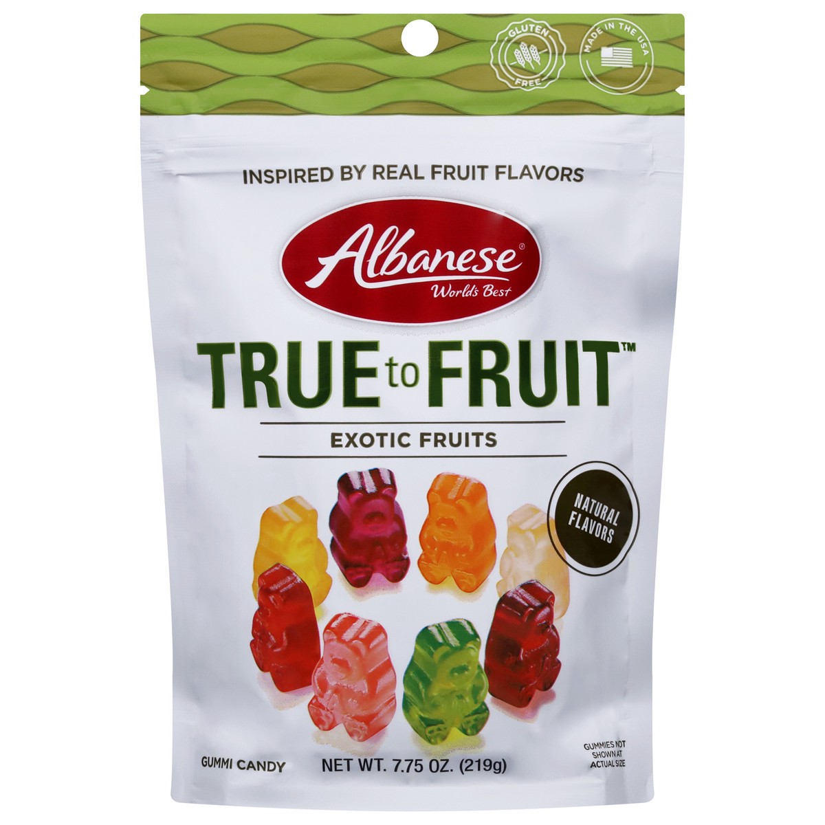 slide 1 of 12, Albanese World's Best True to Fruit Gummi Bears 7.75 oz, 7.75 oz