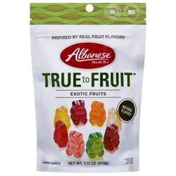 Albanese World's Best True to Fruit Gummi Bears 7.75 oz