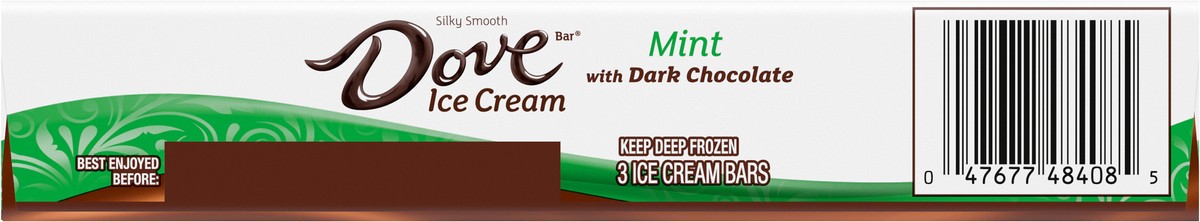 slide 6 of 9, Dove Mint Ice Cream Bars with Dark Chocolate - 3pk, 3 ct