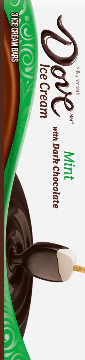 slide 2 of 9, Dove Mint Ice Cream Bars with Dark Chocolate - 3pk, 3 ct