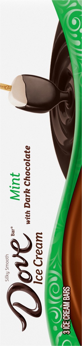 slide 8 of 9, Dove Mint Ice Cream Bars with Dark Chocolate - 3pk, 3 ct