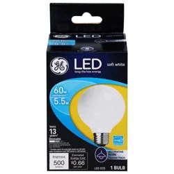 GE 5.5 Watts Soft White LED Light Bulb 1 ea