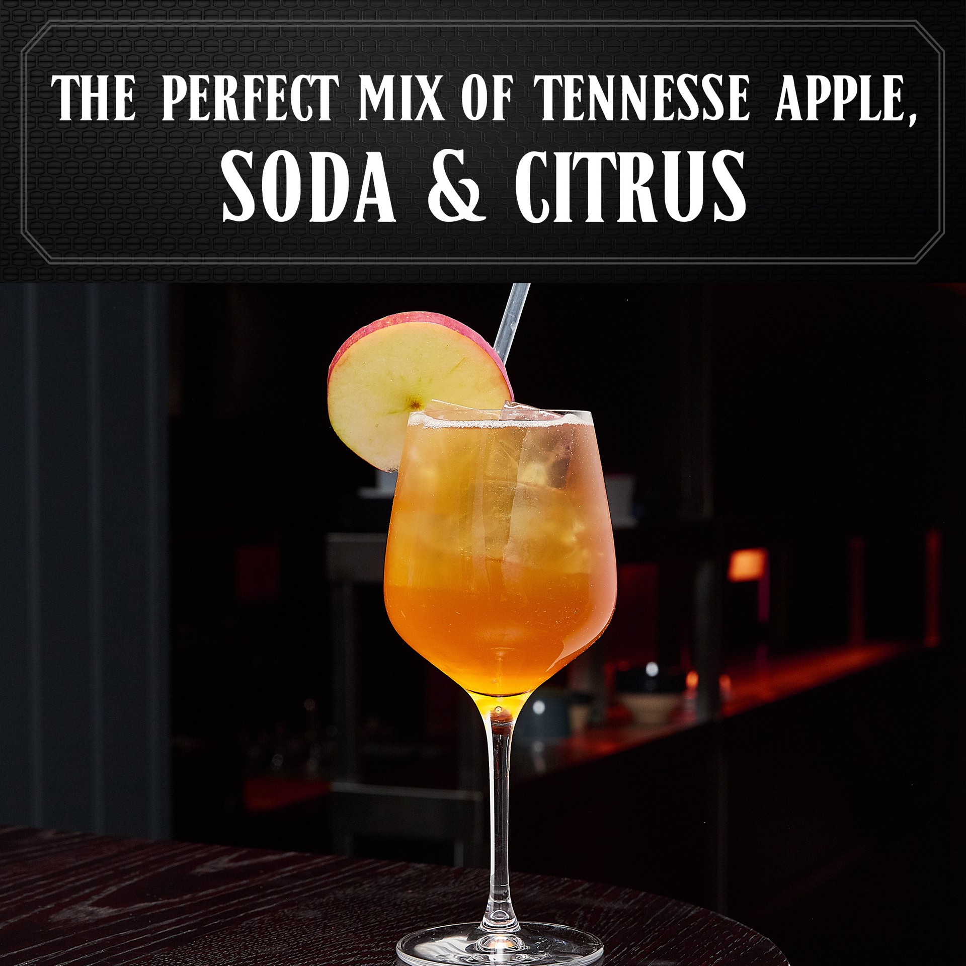 slide 6 of 8, Jack Daniel's Apple Fizz Ready to Drink Whiskey Cocktail, 12 oz Can, 4-Pack 14 Proof, 12 oz