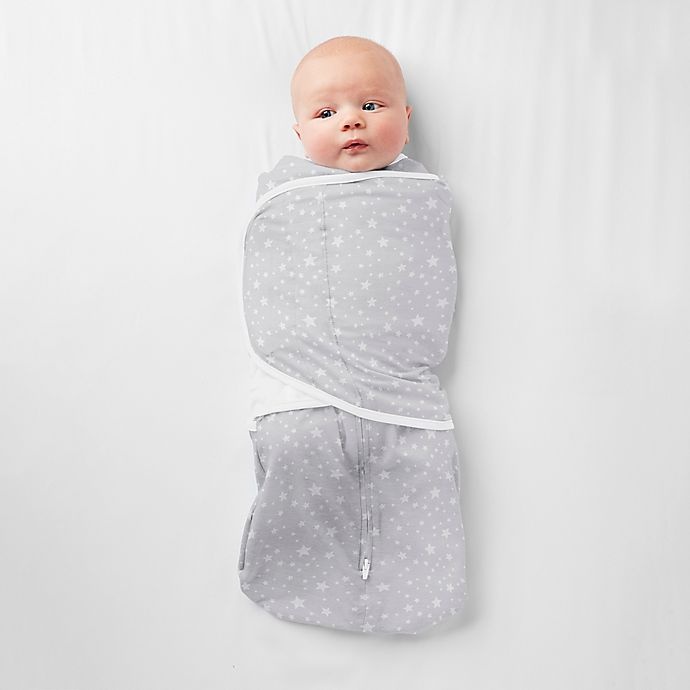 slide 5 of 7, BreathableBaby Swaddle Wrap - Gray, 1 ct