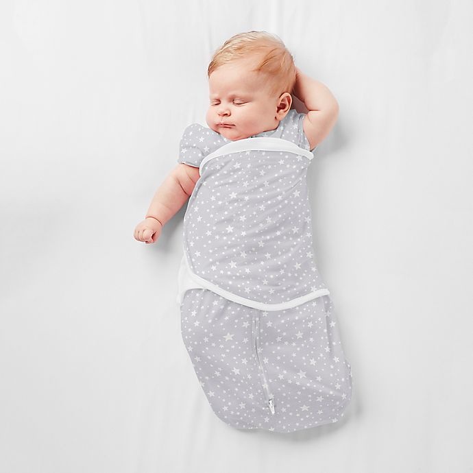 slide 6 of 7, BreathableBaby Swaddle Wrap - Gray, 1 ct