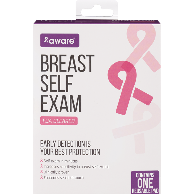 slide 1 of 1, Aware Breast Self Exam, 1 ct