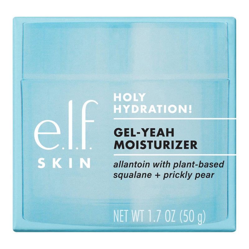 slide 4 of 10, e.l.f. Skin Gel-Yeah Moisturizer with Plant-Based Squalane + Prickly Pear 1.8 oz, 1.8 oz