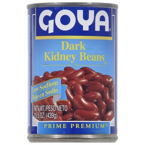 slide 1 of 4, Goya Kidney Beans, Dark, Prime Premium, 15.5 oz