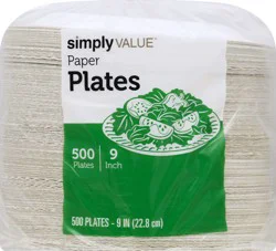 Simply Value 9 Paper Plates