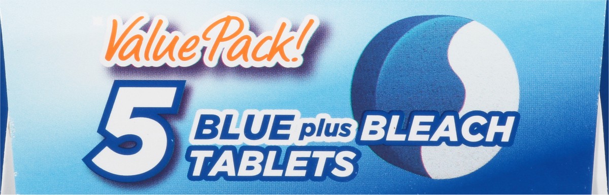 slide 9 of 13, Ty-D-Bol Blue Plus Bleach Tablets Value Pack 5 - 1.4 oz Packs, 5 ca
