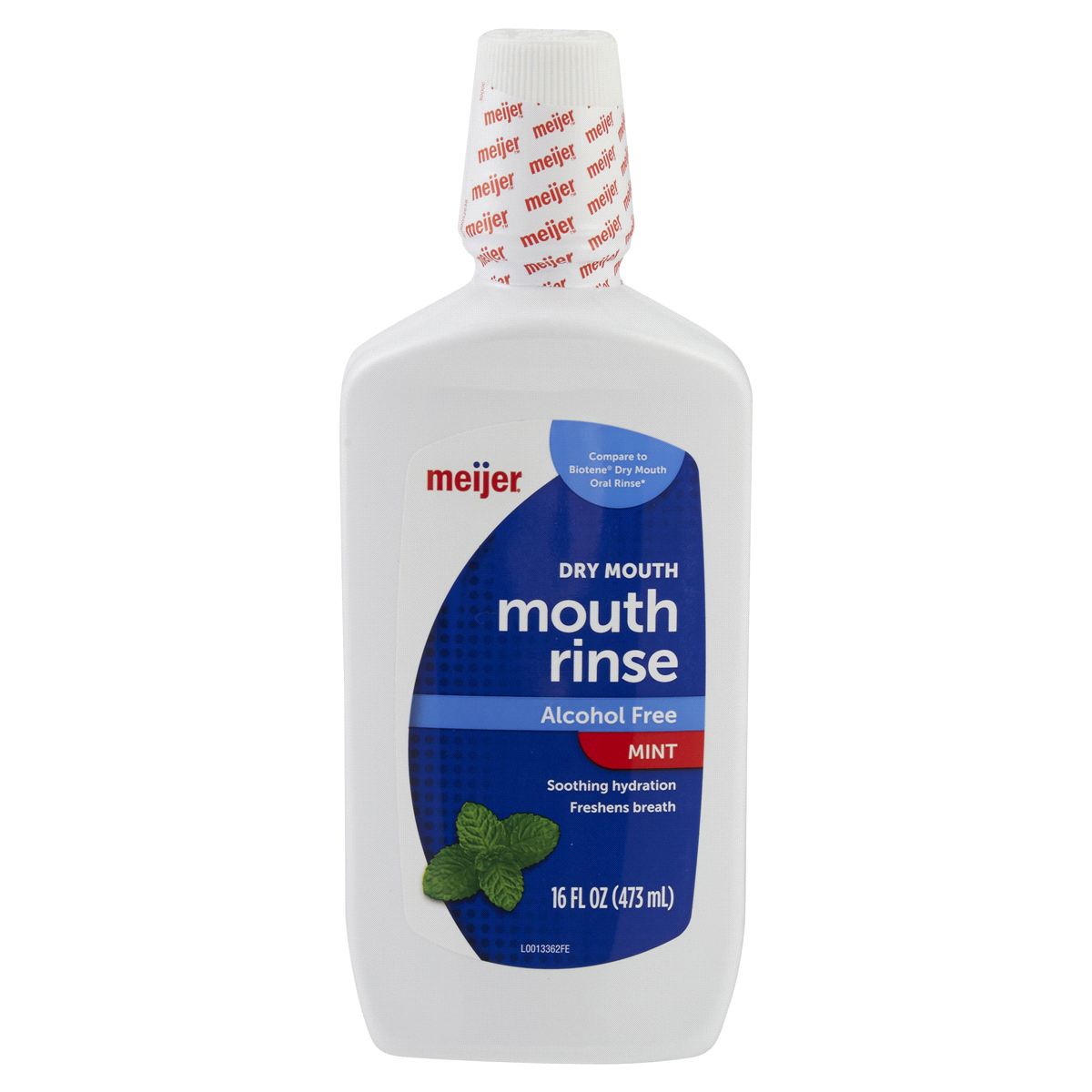 slide 1 of 2, Meijer Dry Mouth Oral Rinse, Mint, 16 oz