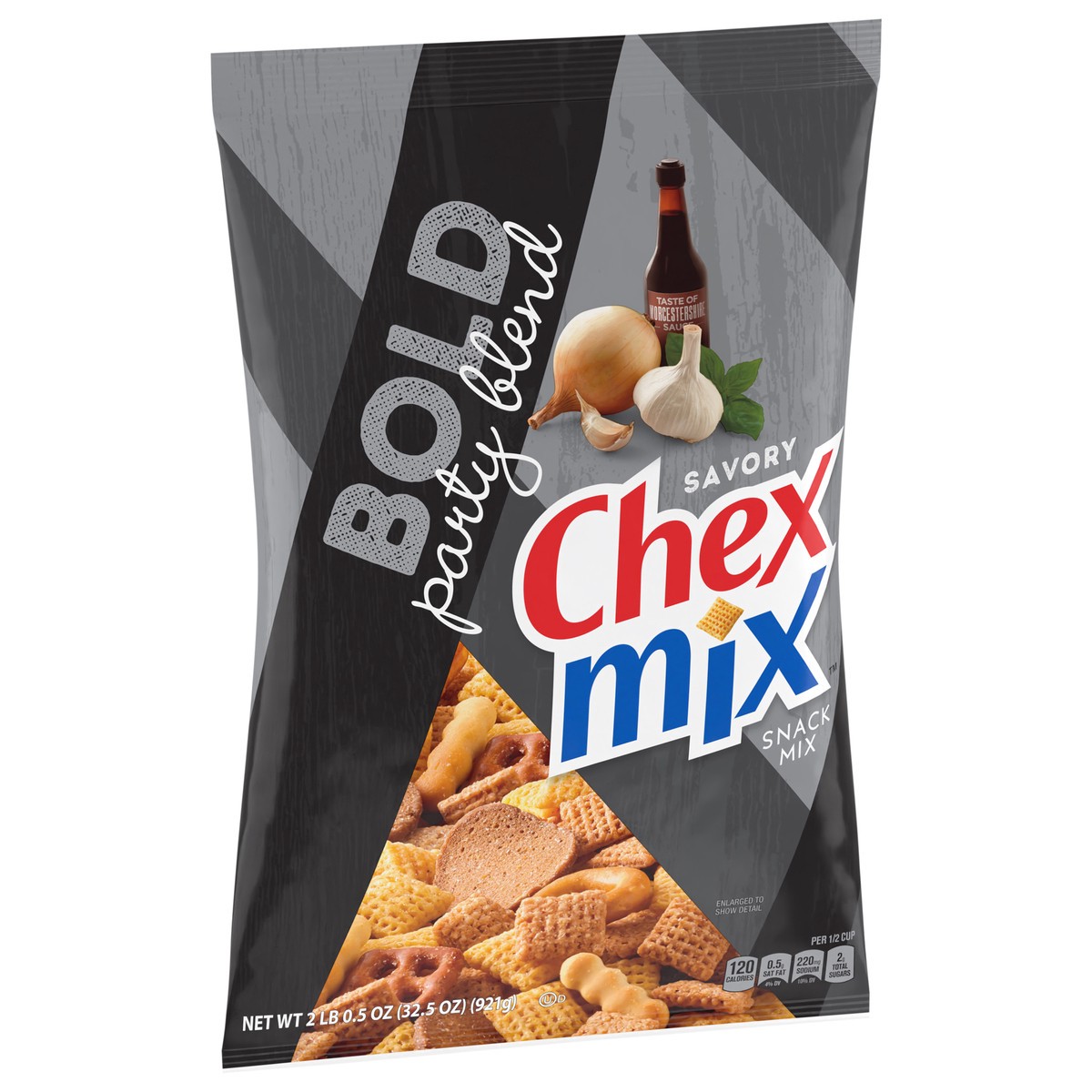 slide 14 of 14, Chex Mix Bold Party Blend Snack Mix, 32.5 oz
