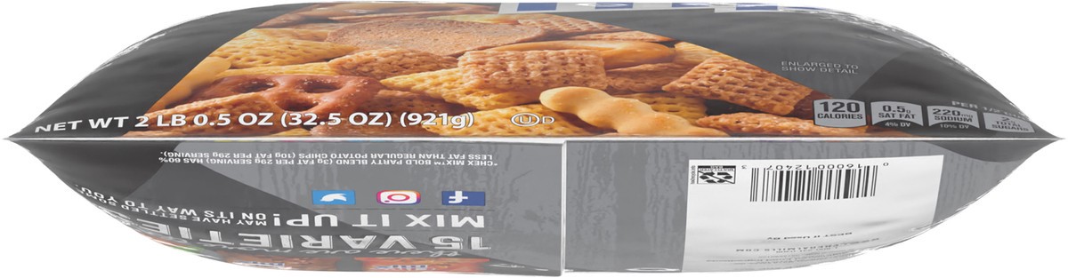slide 2 of 14, Chex Mix Bold Party Blend Snack Mix, 32.5 oz