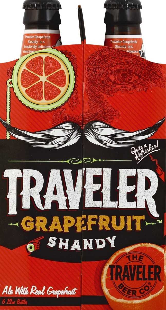 slide 3 of 4, Traveler Illusive Traveler Grapefruit Ale Bottles, 6 ct; 12 oz