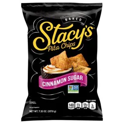 Stacy's Baked Pita Chips Cinnamon Sugar - 7.33 oz