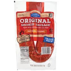 Hill Country Fare Original Smoked Sausage Value Pack