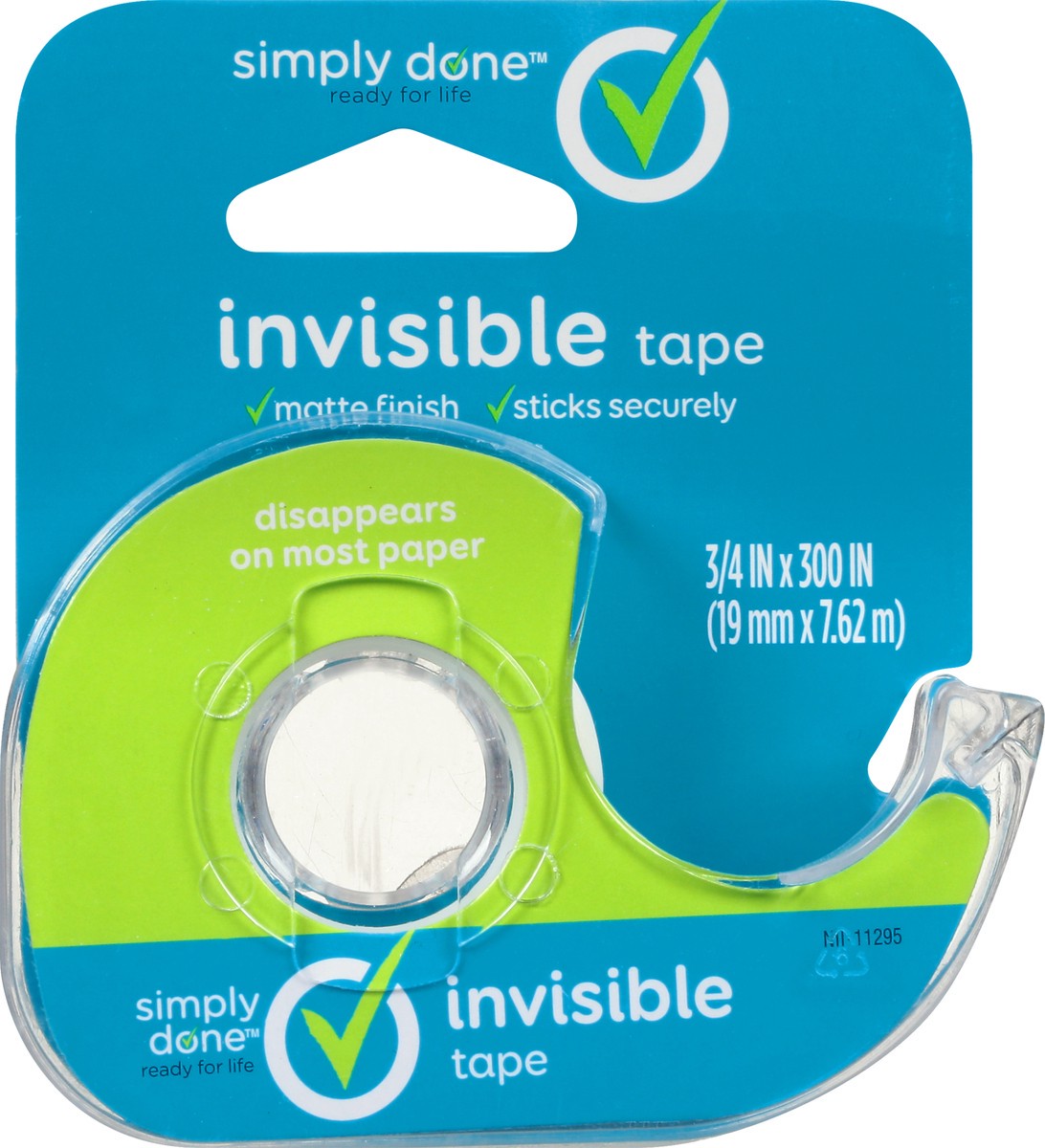 slide 5 of 9, Simply Done Invisible Tape 1 ea, 1 ct