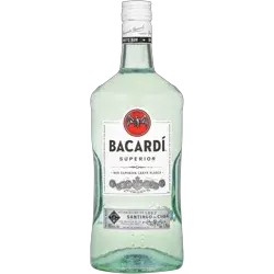 Bacardí Bacardi Superior White Rum, Gluten Free 40% 175Cl/1.75L
