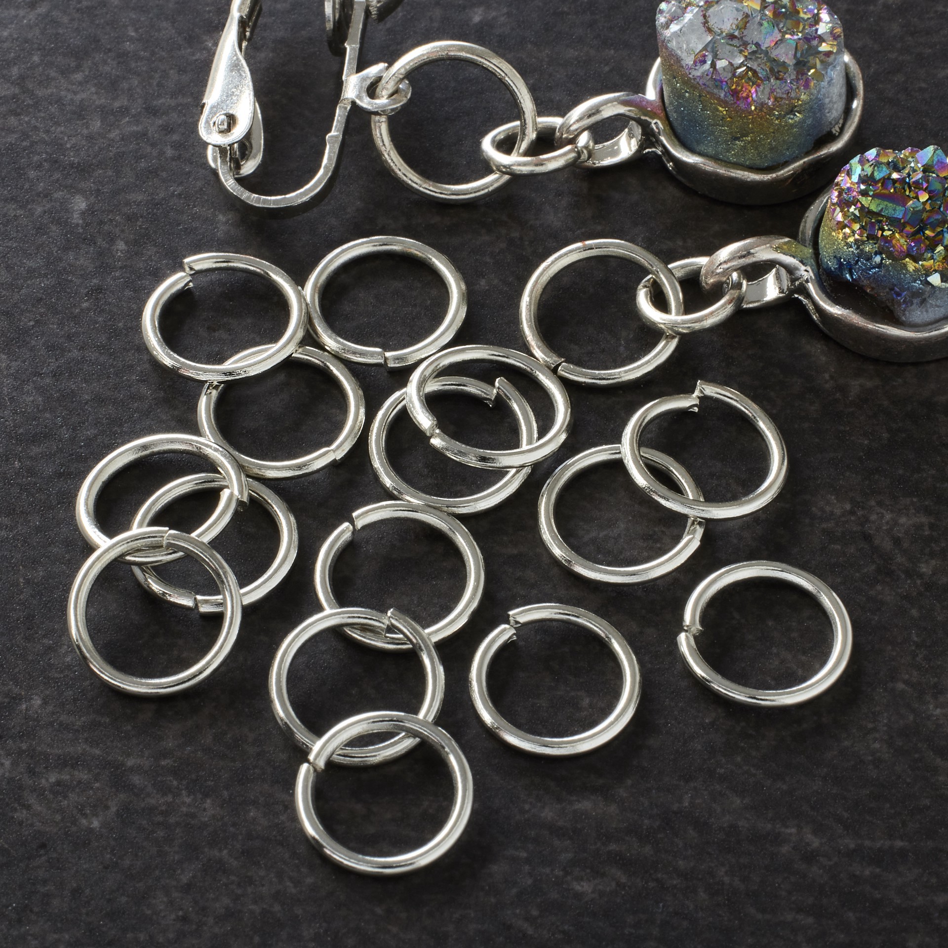 slide 2 of 2, Jump Rings By Bead Landing, 9mm, 9 mm